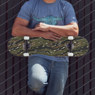 Tijgerstreep Camouflagepatroon Skateboard