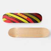 Tijgerstreep Skateboard (Horizontaal)