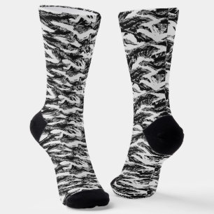 Tijgerstreep Urban Camo Militair Patroon Sokken