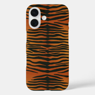 Tijgerstrepen iPhone 16 hoesje