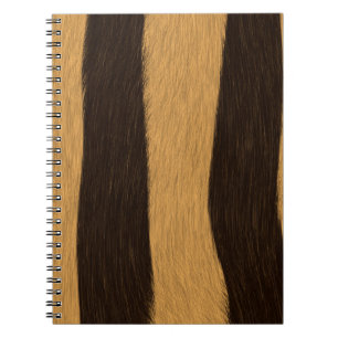 Tijgerstrepenpatroon. Notitieboek