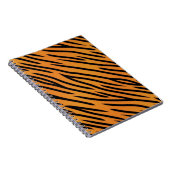tijgerstripe patroonpatroon notitieboek (Rechterzijde)