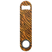 tijgerstripe patroonpatroon speed flessenopener (Achterkant)