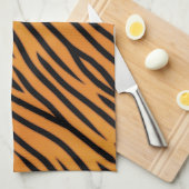 tijgerstripe patroonpatroon theedoek (Quarter Fold)