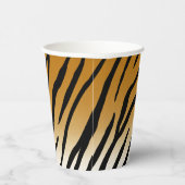 Tijgerstripes — Exotic Animal Print Papieren Bekers (Rechts)