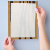 tijgerstripestiment flyer (Hand)