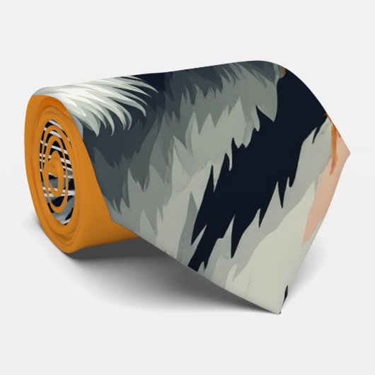 TijgerStropdas Stropdas (Opgerold)