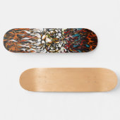 tijgervlakken skateboard (Horizontaal)