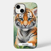 Tijgerwelp in bossen Case-Mate iPhone case (Achterkant)