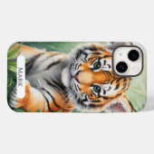 Tijgerwelp in bossen Case-Mate iPhone case (Achterkant (horizontaal))