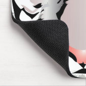 TIJGERWITTE/GRIJZE MUISBLOEM MUISMAT (Hoek)