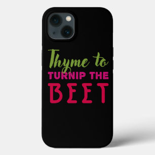 Tijm om de biet veganistisch te maken iPhone 13 hoesje