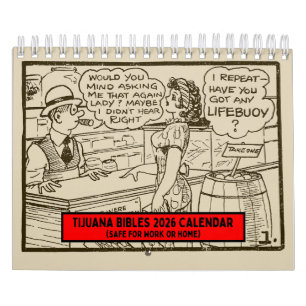 Tijuana Bibles 2026 Muurkalender (Geschikt voor op Kalender