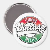 Tijuana mexico  logo. magneet (Voorkant / Achterkant)