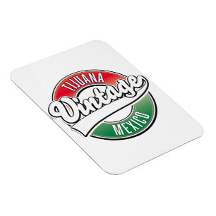 Tijuana Mexico vintage logo. Magneet