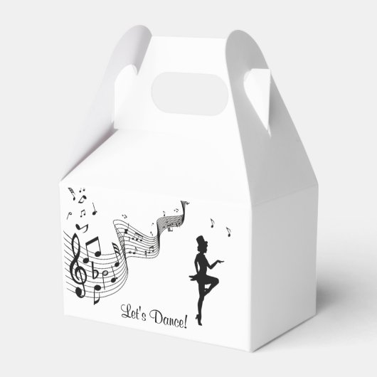 Tik Dance 3 Let's Dance Bedankdoosjes (Voorkant Zijde)