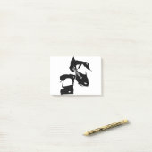 Tik Dance schoenen tapdanser Post-it® Notes (Op bureau)