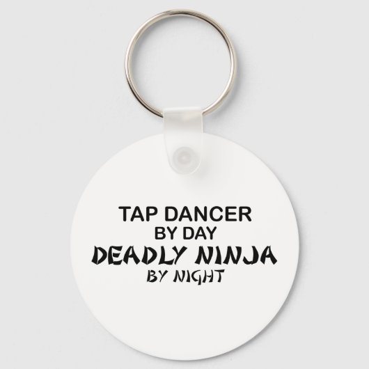 Tik Dancer Deadly Ninja bij nacht Sleutelhanger (Voorkant)