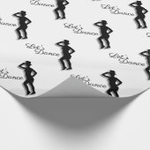Tik Dancer Let's Dance Cadeaupapier (Hoek)