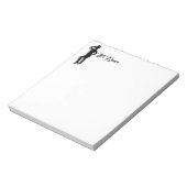 Tik Dancer Let's Dance Notitieblok (Gedraaid)