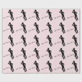 Tik Dancer Let's Dance Pink Cadeaupapier (Vlak)