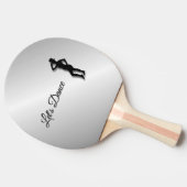 Tik Dancer Let's Dance Tafeltennisbatje (Zijkant)