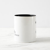 Tik Dancer Let's Dance Tweekleurige Koffiemok (Center)