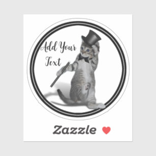 Tik Dancing Kitten Sticker