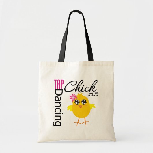 Tik Dansende Chick Tote Bag (Voorkant)