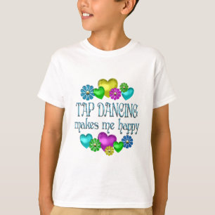 Tik dansende geluk t-shirt