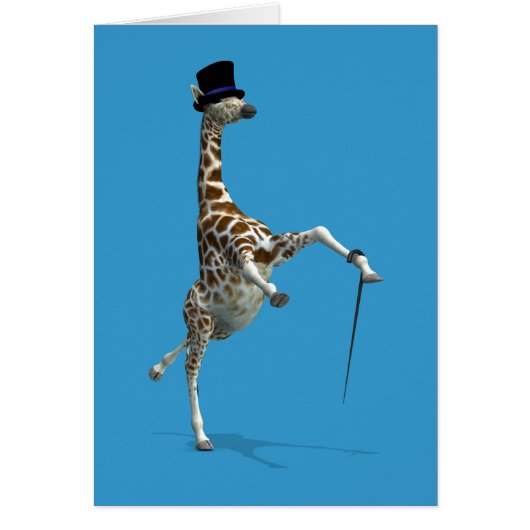 Tik dansende Giraffe (Voorkant)