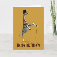 Tik dansende Giraffe