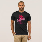 Tik dansende T-shirts (Voorkant volledig)