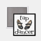 Tik danser magneet (Voorkant / Achterkant)