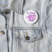 Tik danshart ronde button 5,7 cm (In situ)