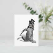 Tik danskat briefkaart (Staand voorkant)