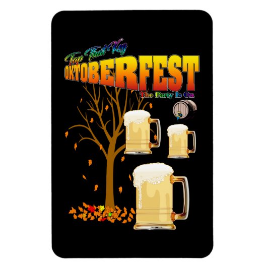 Tik die Keg II - Oktoberfest Magneet (Verticaal)