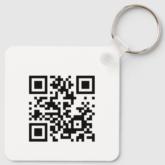 TIK GEWOON | QR Code Visitekaartje FINANCE SERVICE Sleutelhanger (Achterkant)