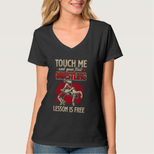 Tik me aan en je eerste rustelles is gratis. t-shirt