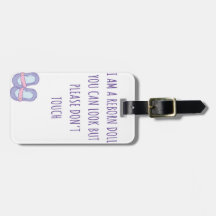 Tik niet op het Label van de ongeboren Doll Car Se