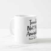 Tik niet op Mijn Christelijke geanonimiseerde offe Koffiemok (Voorkant links)