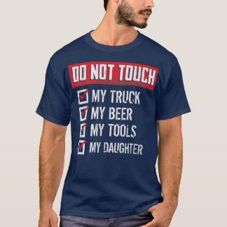 Tik niet op Mijn gereedschap voor het boren van vr T-shirt