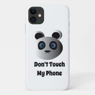 Tik niet op Mijn Panda-cover iPhone 11 hoesjes