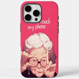 Tik niet op Mijn telefoon iPhone 16 Pro Max Hoesje