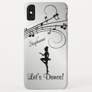 Tik op Dance Persoonlijke Naam iPhone XS Max Hoesje