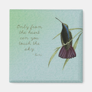 Tik op de hemel Hummingbird Magneet