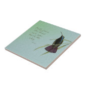 Tik op de hemel Hummingbird Tegeltje (Zijkant)