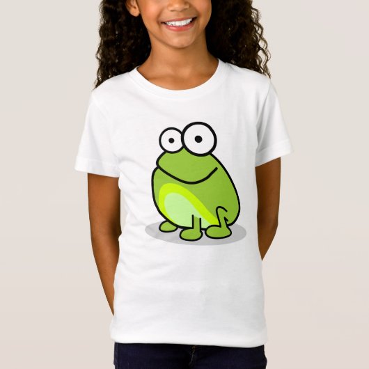 Tik op de kikker - kinder shirt (Voorkant)