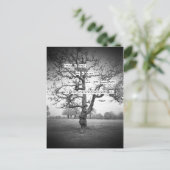 Tik op een blad... briefkaart (Staand voorkant)