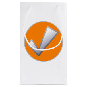 Tik op "Goed" Button Gift Bag Klein Cadeauzakje